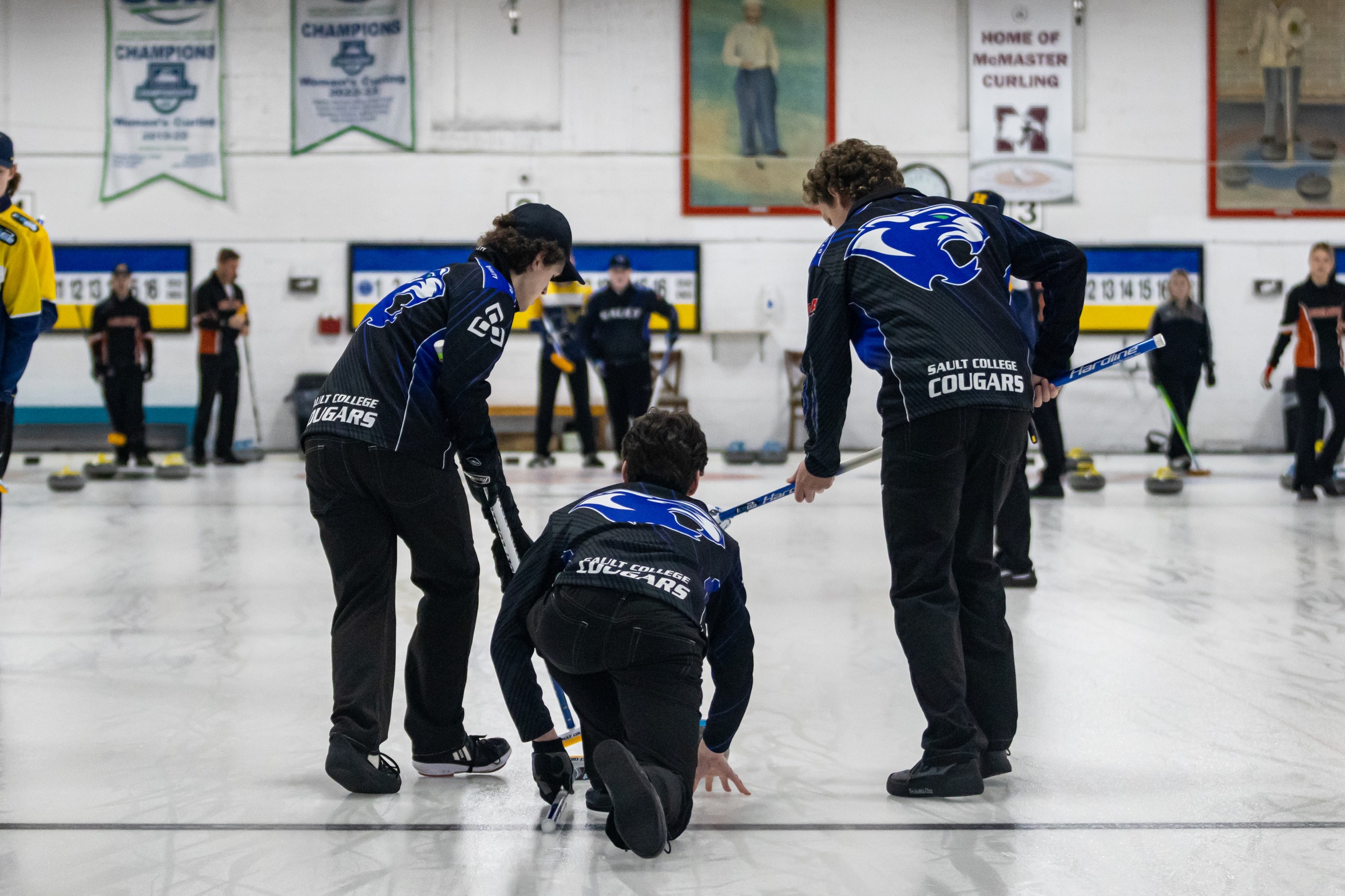 Sault College Curling in the middle of the pack after 2 days of action!