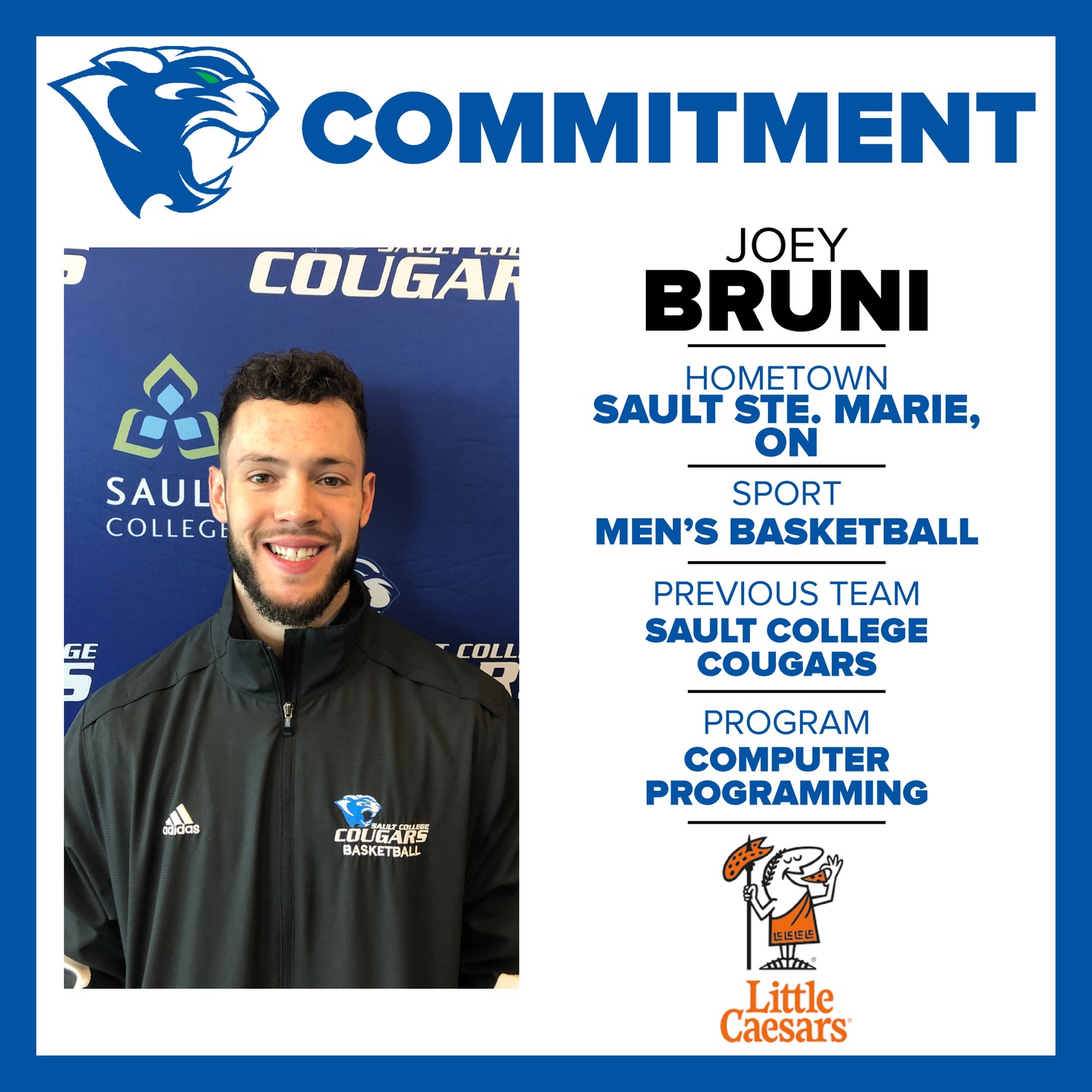 Sault College Welcome&rsquo;s Back Joey Bruni